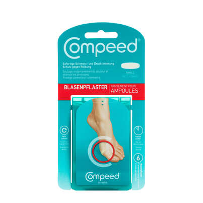 Sie sehen eine Packung COMPEED H.C.SYST.BLASENPFL S, Produktbild: 01 COMPEED H.C.SYST.BLASENPFL S, A-Nr.: 1773862 - 01