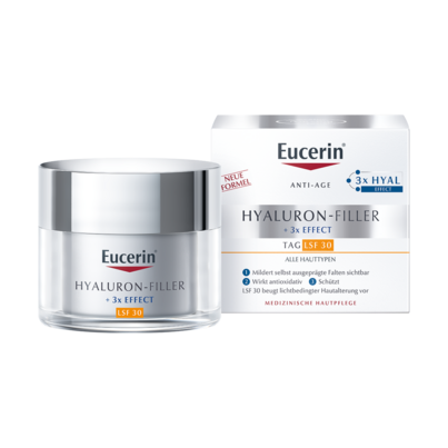 Eucerin Hyaluron Filler Tagespflege LSF30, 50ml, A-Nr.: 4804043 - 01