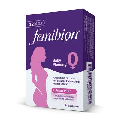 FEMIBION BABYPLANUNG 0 TBL 84Stk., A-Nr.: 5725334 - 01