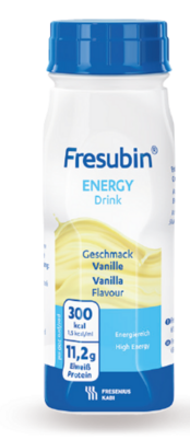 Sie sehen eine Packung Fresubin® Energy Drink Vanille, Produktbild: 01 Fresubin® Energy Drink Vanille, A-Nr.: 3973499 - 01