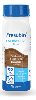 Sie sehen eine Packung Fresubin® Energy Fibre Schokolade, Produktbild: 01 Fresubin® Energy Fibre Schokolade, A-Nr.: 4442077 - 01