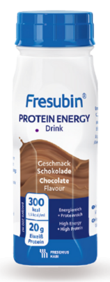 Sie sehen eine Packung Fresubin® Protein Energy Drink Schokolade, Produktbild: 01 Fresubin® Protein Energy Drink Schokolade, A-Nr.: 4442166 - 01