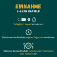 Sie sehen eine Packung L-Lysin 500 mg MONO 180 Kapseln, Produktbild: 02 L-Lysin 500 mg MONO 180 Kapseln, A-Nr.: 5446611 - 02