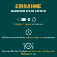 Sie sehen eine Packung Magnesium 8-fach Komplex 400 mg 180 Kapseln, Produktbild: 02 Magnesium 8-fach Komplex 400 mg 180 Kapseln, A-Nr.: 5374892 - 02