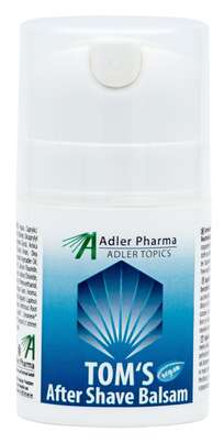 Sie sehen eine Packung Adler Toms After Shave Balsam, Produktbild: 01 Adler Toms After Shave Balsam, A-Nr.: 4362645 - 01