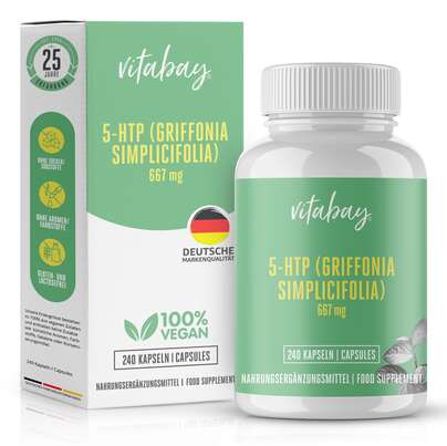 Vitabay 5-HTP 200 mg Kapseln, A-Nr.: 5878256 - 01