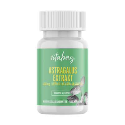 Vitabay Astragalus Extrakt 1600 mg Kapseln, A-Nr.: 5878380 - 01