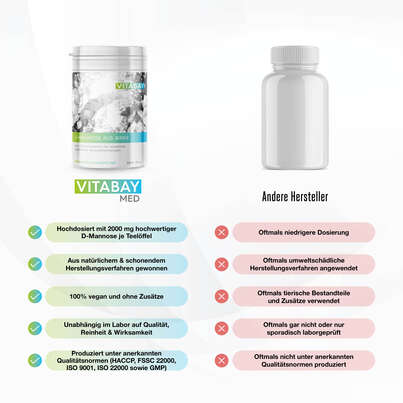 Vitabay D-Mannose Pulver 100 g, A-Nr.: 5878581 - 02