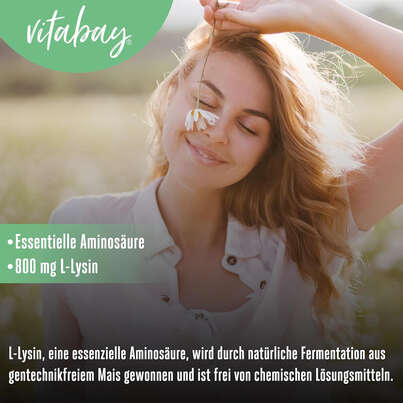 Vitabay L-Lysin 800mg Tabletten, A-Nr.: 5878635 - 03