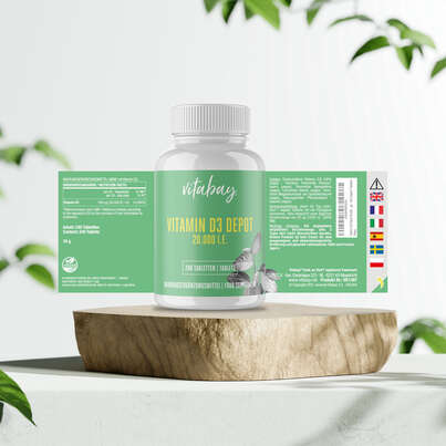 Vitabay Vitamin D3 Depot 20.000 I.E. Tabletten, A-Nr.: 5877771 - 05