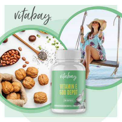 Vitabay Vitamin E 600 IE Weichkapseln, A-Nr.: 5878144 - 02