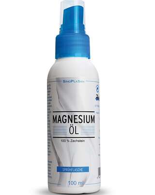 Sie sehen eine Packung Magnesium-Öl 100 ml Sprühflasche, Produktbild: 01 Magnesium-Öl 100 ml Sprühflasche, A-Nr.: 4540288 - 01