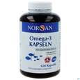 Sie sehen eine Packung Omega -3 Norsan Kapseln 120st, Produktbild: 01 Omega -3 Norsan Kapseln 120st, A-Nr.: 4552529 - 01
