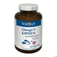Sie sehen eine Packung Omega -3 Norsan Kapseln 120st, Produktbild: 03 Omega -3 Norsan Kapseln 120st, A-Nr.: 4552529 - 03