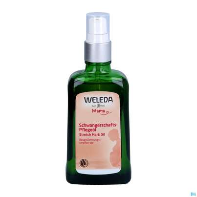 Sie sehen eine Packung Weleda Schwangerschafts-pflegeoel Neu 100ml, Produktbild: 07 Weleda Schwangerschafts-pflegeoel Neu 100ml, A-Nr.: 4583665 - 07