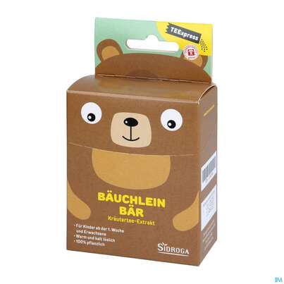 Sie sehen eine Packung Sidroga Tee Teexpress Sofort Löslich Baeuchlein Baer Fenchel-anis-kuemmel Sache 15st, Produktbild: 04 Sidroga Tee Teexpress Sofort Löslich Baeuchlein Baer Fenchel-anis-kuemmel Sache 15st, A-Nr.: 4588958 - 04