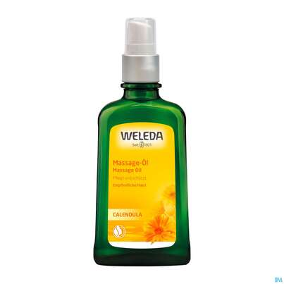 Sie sehen eine Packung Massage Oel -weleda Calendula Neu 100ml, Produktbild: 02 Massage Oel -weleda Calendula Neu 100ml, A-Nr.: 4583599 - 02