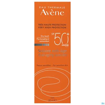 Sie sehen eine Packung Avène Anti-aging-sonnenschutz Spf 50+ 50ml, Produktbild: 01 Avène Anti-aging-sonnenschutz Spf 50+ 50ml, A-Nr.: 4606018 - 01