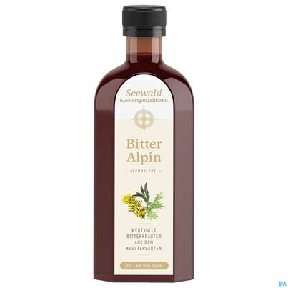 Sie sehen eine Packung Seewald Bitter Alpin 250ml, Produktbild: 02 Seewald Bitter Alpin 250ml, A-Nr.: 4623873 - 02