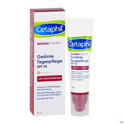 Sie sehen eine Packung Cetaphil Pro/redness Control Getoente Tagespflege Spf30 50ml, Produktbild: 04 Cetaphil Pro/redness Control Getoente Tagespflege Spf30 50ml, A-Nr.: 4731539 - 04