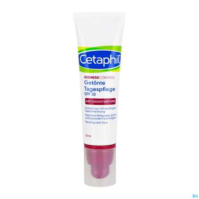Sie sehen eine Packung Cetaphil Pro/redness Control Getoente Tagespflege Spf30 50ml, Produktbild: 05 Cetaphil Pro/redness Control Getoente Tagespflege Spf30 50ml, A-Nr.: 4731539 - 05