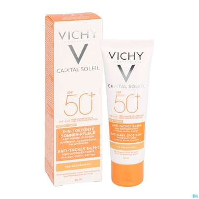 Sonnenprodukte Vichy Ideal Soleil Anti-pigmentflecken F50+ 50ml, A-Nr.: 4604746 - 05