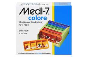 Medikamentendosierer Medi-7 -pharmag 1 Woche Colore 1st, A-Nr.: 4744223 - 01