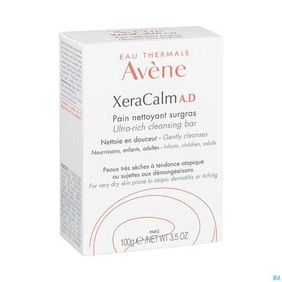 Avène Xeracalm A.d Rückfettendes Waschstück 100g, A-Nr.: 5607333 - 02
