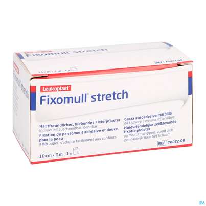 Sie sehen eine Packung Fixierbinden Fixomull/stretch/leukopl. Fixierverband 2mx10cm 7999205 1st, Produktbild: 03 Fixierbinden Fixomull/stretch/leukopl. Fixierverband 2mx10cm 7999205 1st, A-Nr.: 4746765 - 03