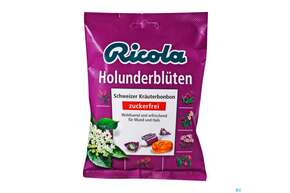 Ricola Zuckerfrei Holunderblueten Beute 75g, A-Nr.: 5627399 - 01