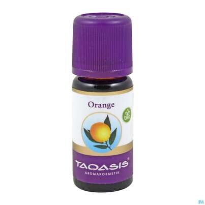 Sie sehen eine Packung Aetherische Oele Taoasis Bio Orange 10ml, Produktbild: 01 Aetherische Oele Taoasis Bio Orange 10ml, A-Nr.: 3165167 - 01