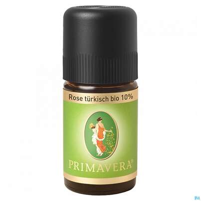 Sie sehen eine Packung Aetherische Oele Primavera Rose Tuerkisch Bio 10% 5ml, Produktbild: 03 Aetherische Oele Primavera Rose Tuerkisch Bio 10% 5ml, A-Nr.: 3160595 - 03