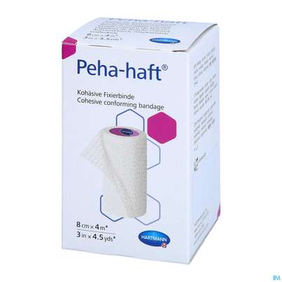 Peha-haft Fixierbinde/latexfrei 4mx 8cm 1st, A-Nr.: 3328238 - 04