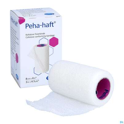 Peha-haft Fixierbinde/latexfrei 4mx 8cm 1st, A-Nr.: 3328238 - 07