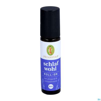 Sie sehen eine Packung Primavera Schlafwohl Roll-on Bio 10ml, Produktbild: 03 Primavera Schlafwohl Roll-on Bio 10ml, A-Nr.: 3311491 - 03