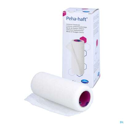 Sie sehen eine Packung Peha-haft Fixierbinde/latexfrei 4mx 12cm 1st, Produktbild: 06 Peha-haft Fixierbinde/latexfrei 4mx 12cm 1st, A-Nr.: 3328250 - 06