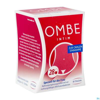 Sie sehen eine Packung Ombe Intim Kapseln Vegan 28st, Produktbild: 02 Ombe Intim Kapseln Vegan 28st, A-Nr.: 3329278 - 02