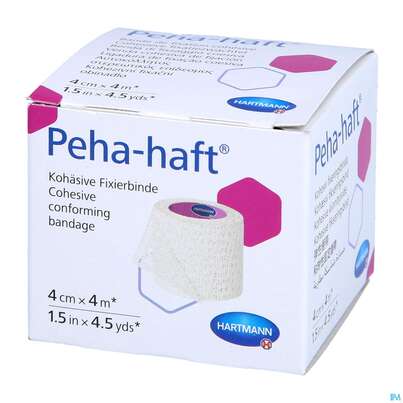 Peha-haft Fixierbinde/latexfrei 4mx 4cm 1st, A-Nr.: 3328215 - 04