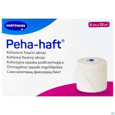 Sie sehen eine Packung Peha-haft Fixierbinde/latexfrei 20mx 6cm 1st, Produktbild: 03 Peha-haft Fixierbinde/latexfrei 20mx 6cm 1st, A-Nr.: 3328296 - 03