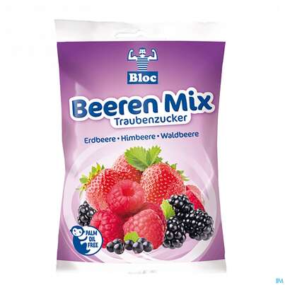 Bloc Traubenzucker Beutel Beeren Mix 75g, A-Nr.: 3450726 - 02
