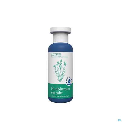 Sie sehen eine Packung Helfe Heublumenextrakt 200ml, Produktbild: 02 Helfe Heublumenextrakt 200ml, A-Nr.: 2641950 - 02