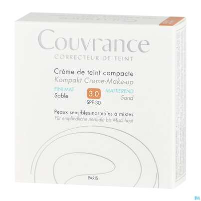 Avène Couvrance Kompakt Creme-make-up Mattierend Sand 10g, A-Nr.: 2594937 - 04