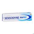 Sie sehen eine Packung Zahnpaste Sensodyne Rapid 75ml, Produktbild: 03 Zahnpaste Sensodyne Rapid 75ml, A-Nr.: 3461003 - 03