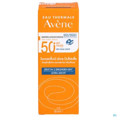 Avène Sonnenfluid Spf 50+ Ohne Duftstoffe 50ml, A-Nr.: 5597178 - 03
