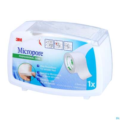 Sie sehen eine Packung Pflaster Micropore 25mm 1530np-1sd 1st, Produktbild: 02 Pflaster Micropore 25mm 1530np-1sd 1st, A-Nr.: 2602602 - 02