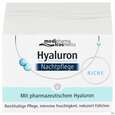 Sie sehen eine Packung Hyaluron Nachtpflege Riche Tg 50ml, Produktbild: 01 Hyaluron Nachtpflege Riche Tg 50ml, A-Nr.: 4914754 - 01
