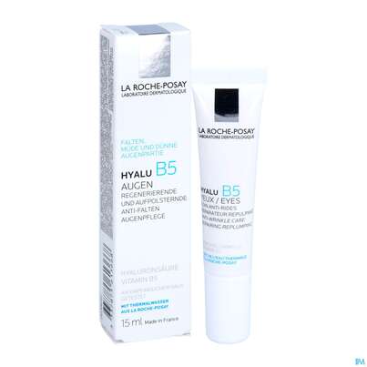 Sie sehen eine Packung La Roche Posay Augenpflege Hyalu B5 15ml, Produktbild: 05 La Roche Posay Augenpflege Hyalu B5 15ml, A-Nr.: 4933697 - 05
