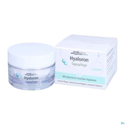 Sie sehen eine Packung Hyaluron Tagespflege Legere Tg 50ml, Produktbild: 06 Hyaluron Tagespflege Legere Tg 50ml, A-Nr.: 4914731 - 06