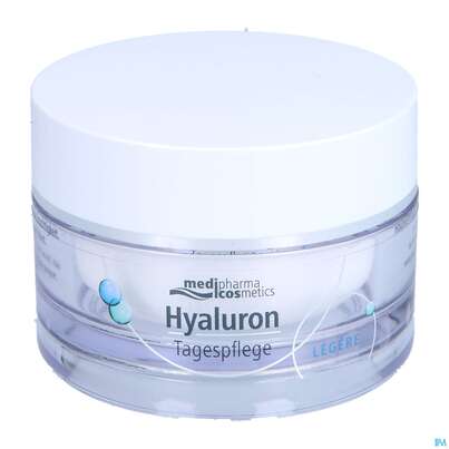 Sie sehen eine Packung Hyaluron Tagespflege Legere Tg 50ml, Produktbild: 08 Hyaluron Tagespflege Legere Tg 50ml, A-Nr.: 4914731 - 08