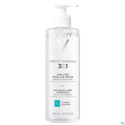 Vichy Purete Thermale Mineral Mizellenfluid Empfindliche Haut 400ml, A-Nr.: 5178866 - 01